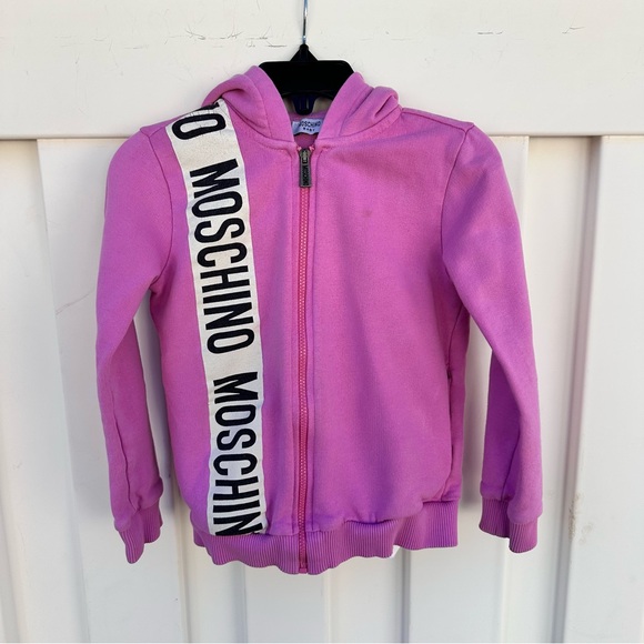 Moschino Other - Moschino Girls Zip Up Jacket with Logo Detail